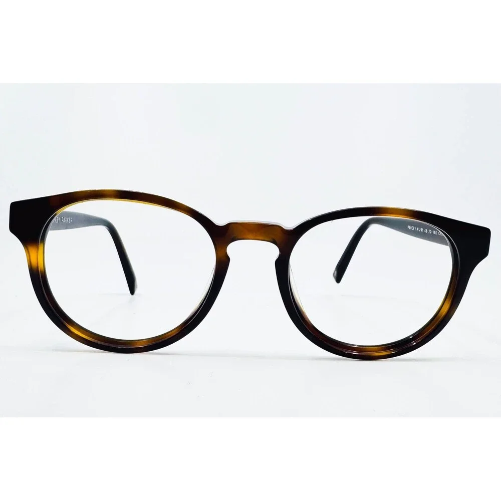 Warby Parker Percey Eyeglasses Unisex Tortoise Percey M 291 48-20-140 Medium